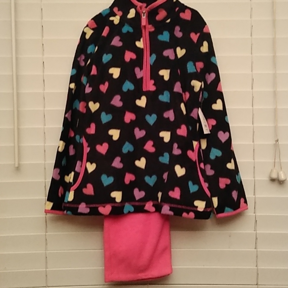 Brand new fleece outfit.